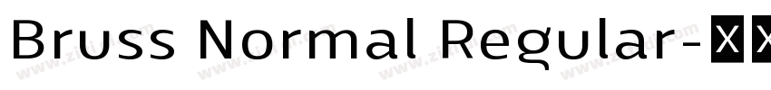 Bruss Normal Regular字体转换 Bruss Normal Regular字体转换